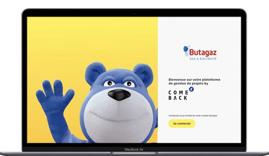 Butagaz - plateforme agence ComeBack