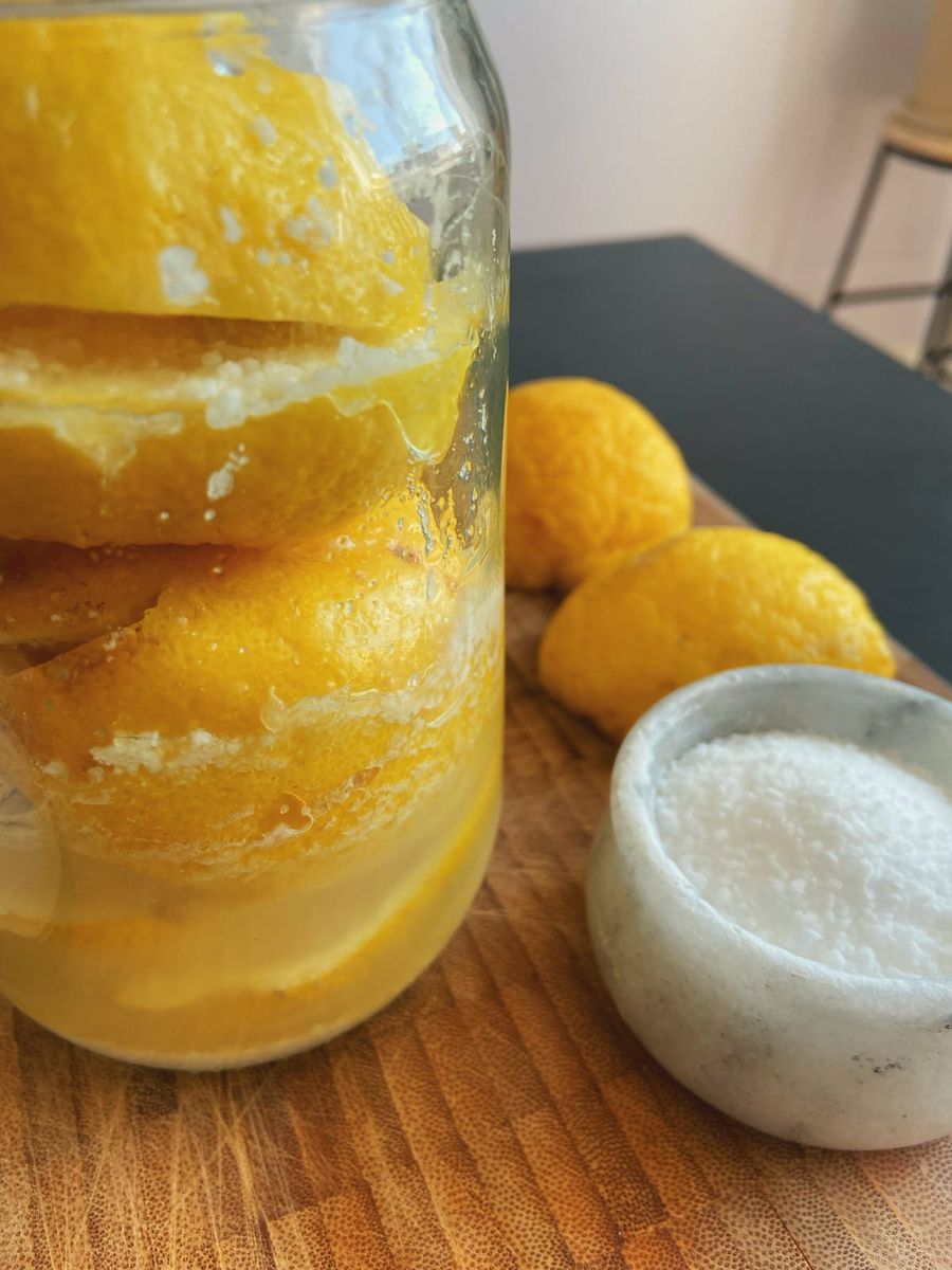 Saltsyltede citroner - Vegetar