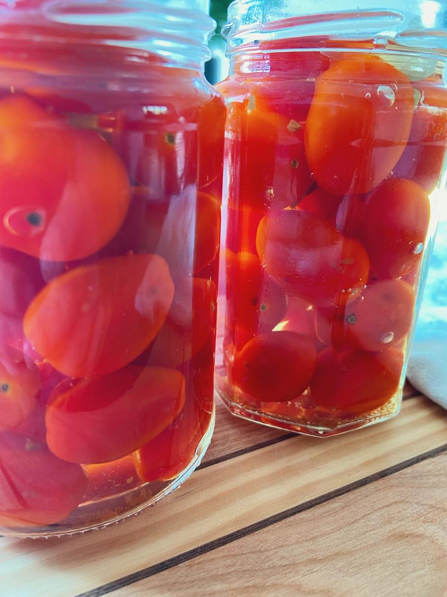 Syltede tomater - Vegetar