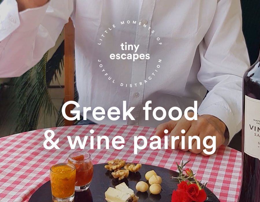 Greek food and wine pairing