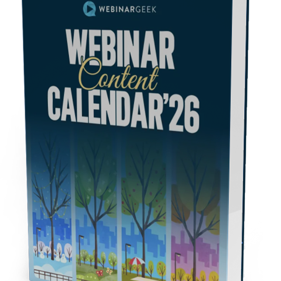 Webinar Content Calendar 2026