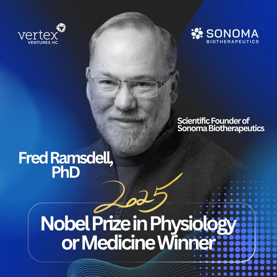 Sonoma Biotherapeutics' Fred Ramsdell Receives 2025 Nobel Prize in ...