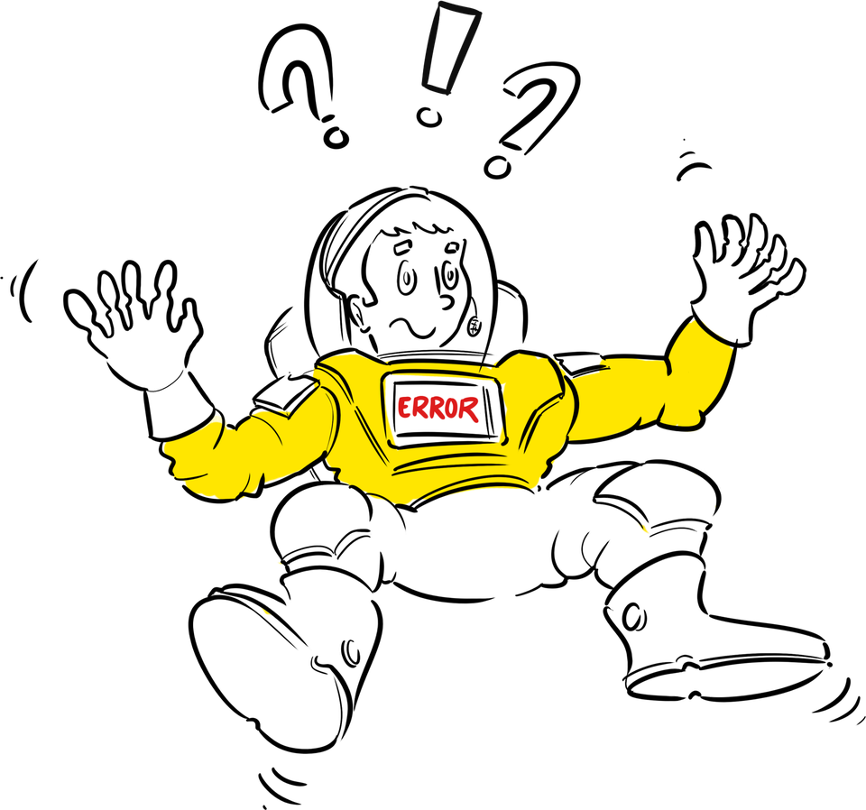 man_floating_confused