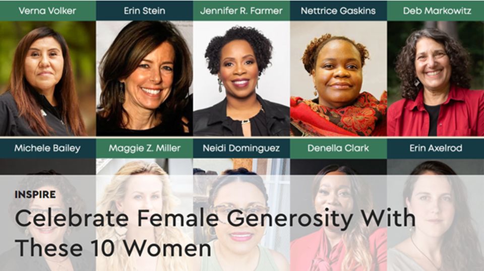 photos of 10 successful women in non-profits, including Denella Clark