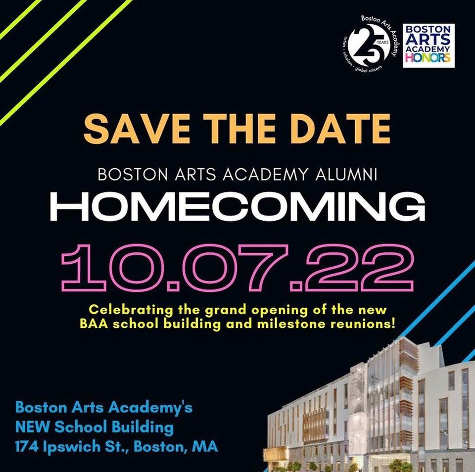 Homecoming Save The Date Flyer