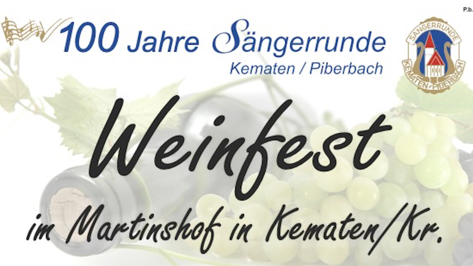 Weinfest der Sängerrunde Kematen-Piberbach