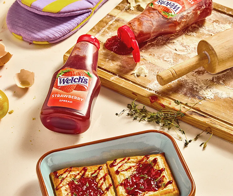 Photo of Strawberry Spread & Cheese Tart