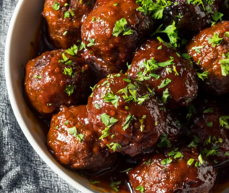 Photo of Welch’s Grape Jelly Meatballs