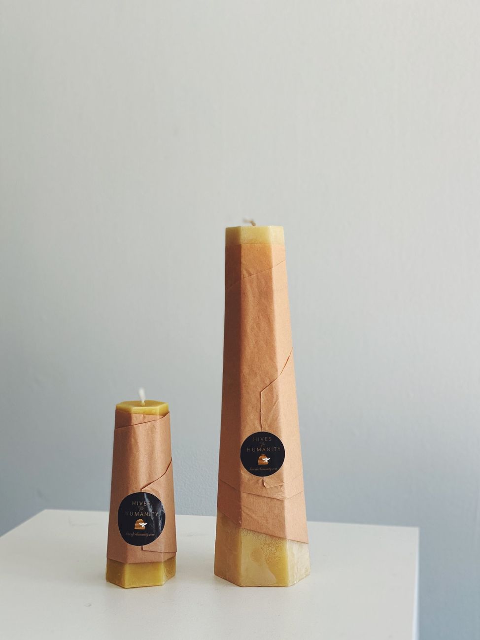 Hives For Humanity — Beeswax Hexagonal Candle