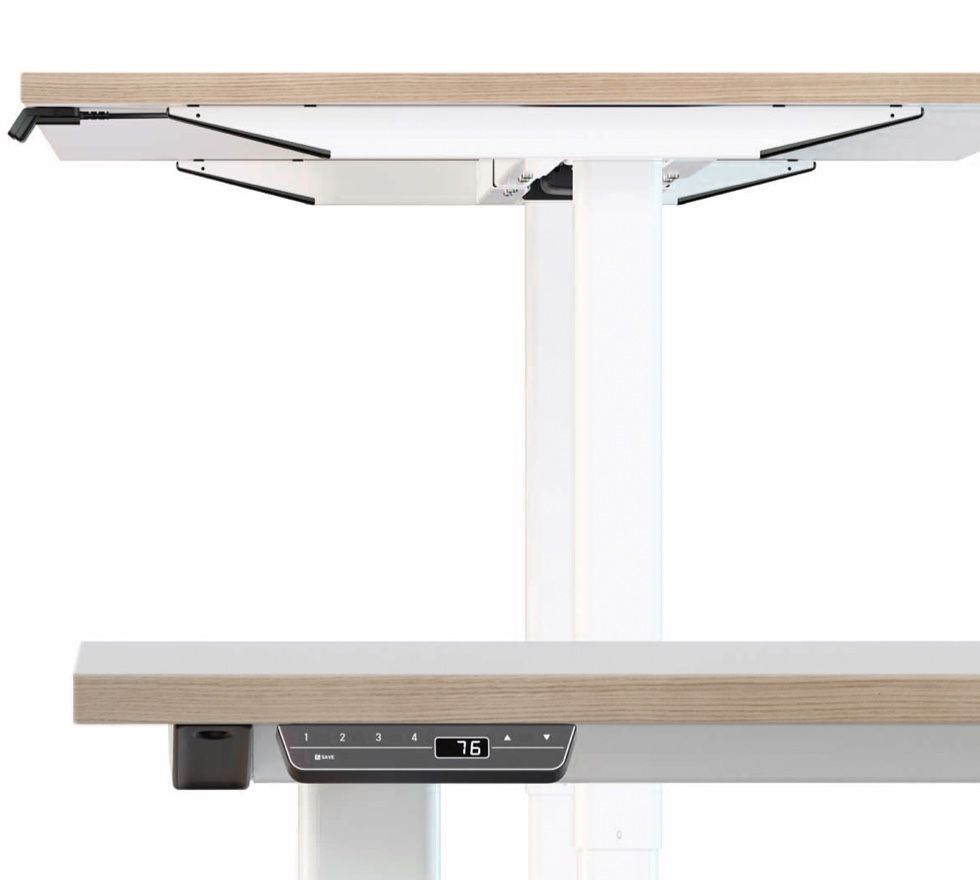 Powered Micro-Adjustable Height Freestanding Worktops