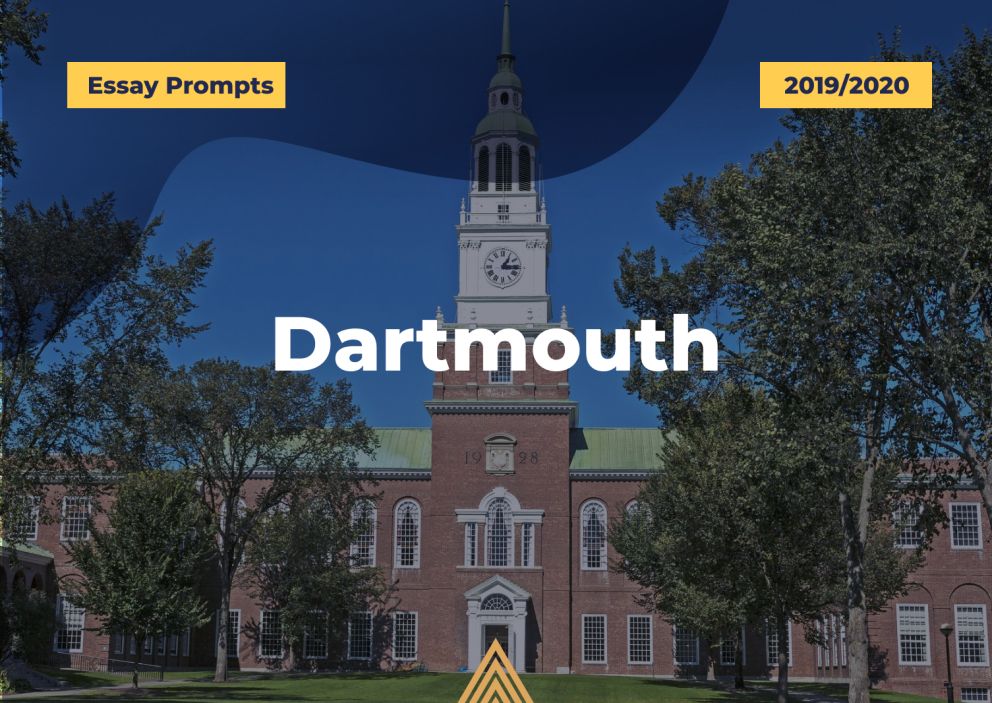 dartmouth admission essay questions