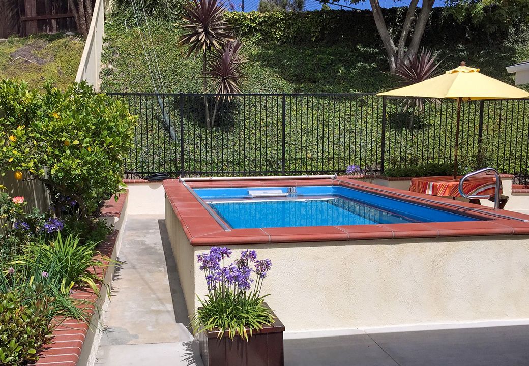 Sloped Backyard Pools | Pools On A Sloped Backyard