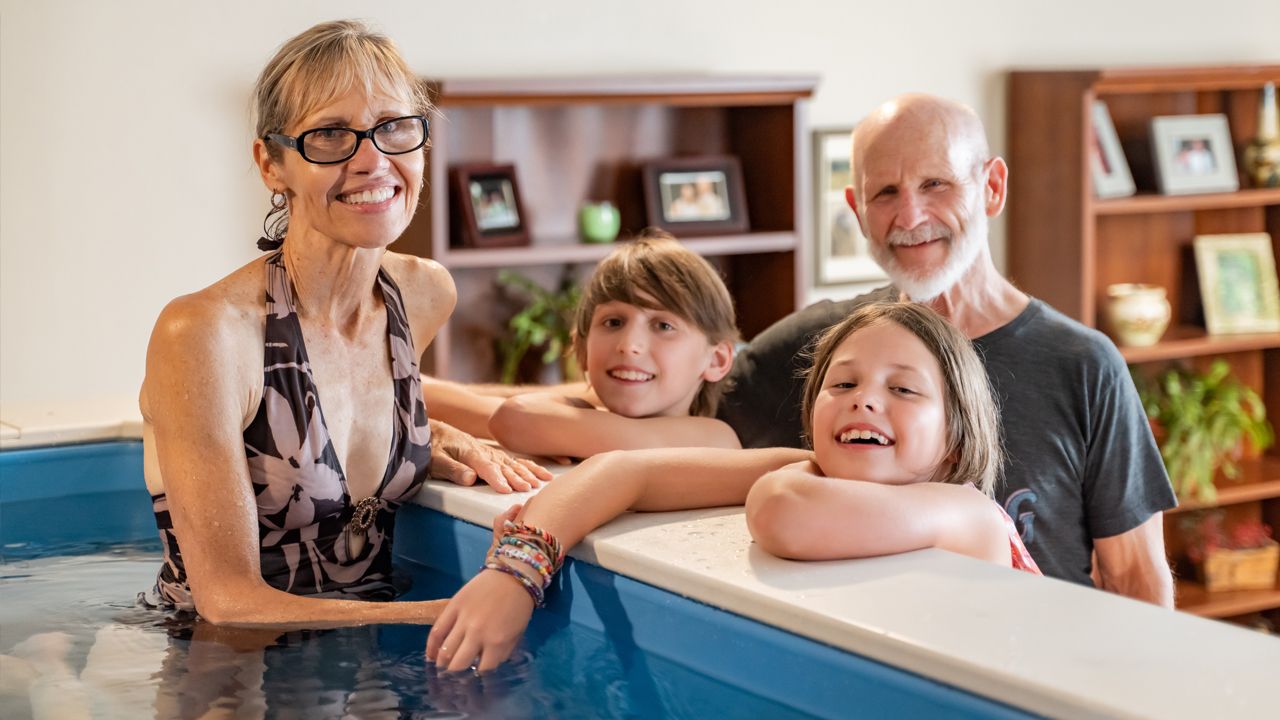 Family Fun WaterWell pool