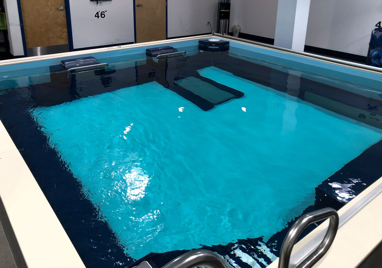 picture of Endless Pools therapy pool at Independence Physical Therapy