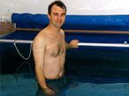 Joe uses his Endless Pool for aquatic therapy for his Rheumatoid Arthritis