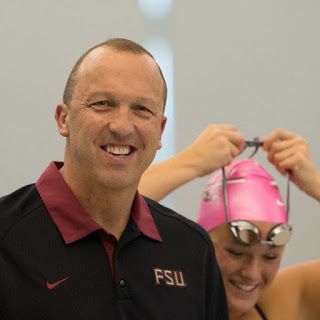 picture of Arkansas Razorbacks head swimming coach Neil Harper