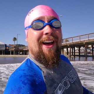 picture of open water swimmer Rob D. of the Rob Aquatics blog