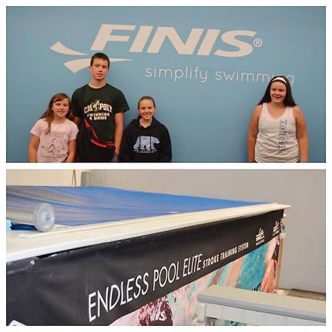 a mom blogger takes her 4 kids to the Endless Pools Factory Showroom in Aston, Pennsylvania