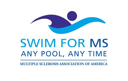 Logo for the Multiple Sclerosis Association of America's Swim for MS initiative