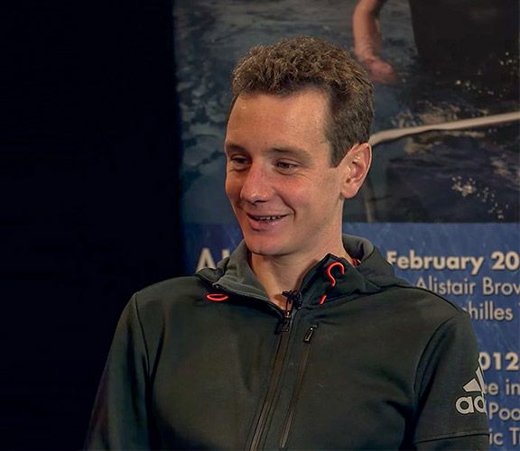 Picture of Olympic Gold Medalist Alistair Brownlee