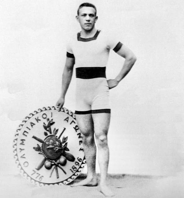 picture of Alfréd Hajós, the first gold-medal swimmer of the modern Olympics