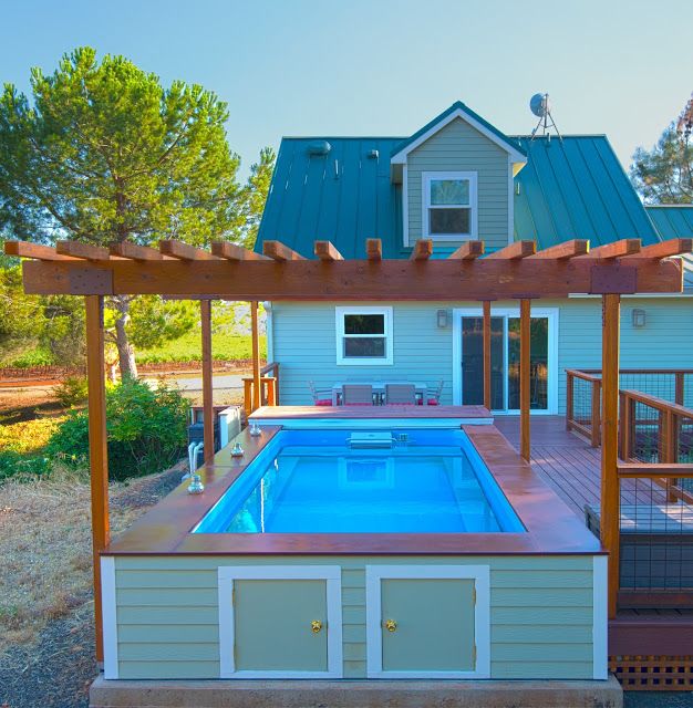 picture of an Endless Pools Original model with custom sizing in Northern California