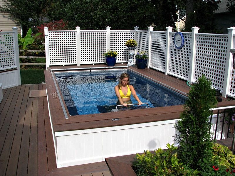 Pool Deck Ideas Above Ground, Portable Deck For Above Ground Pool