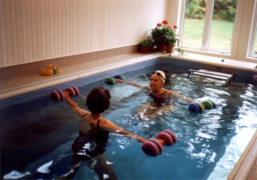 Aquatic therapy exercise for multiple sclerosis in the Endless Pool