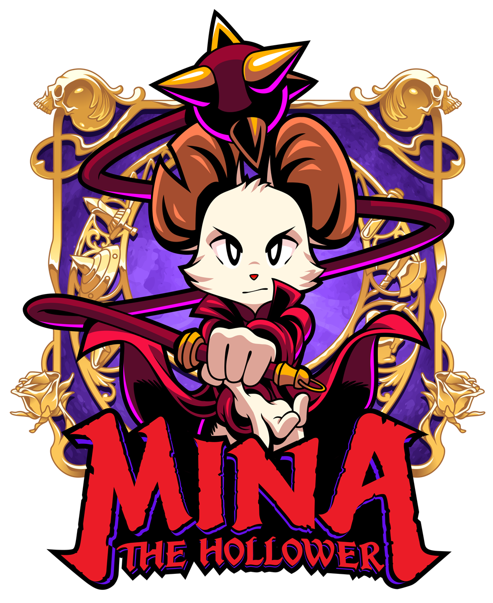 Mina the Hollower key art — Mina holding the Nightstar whip