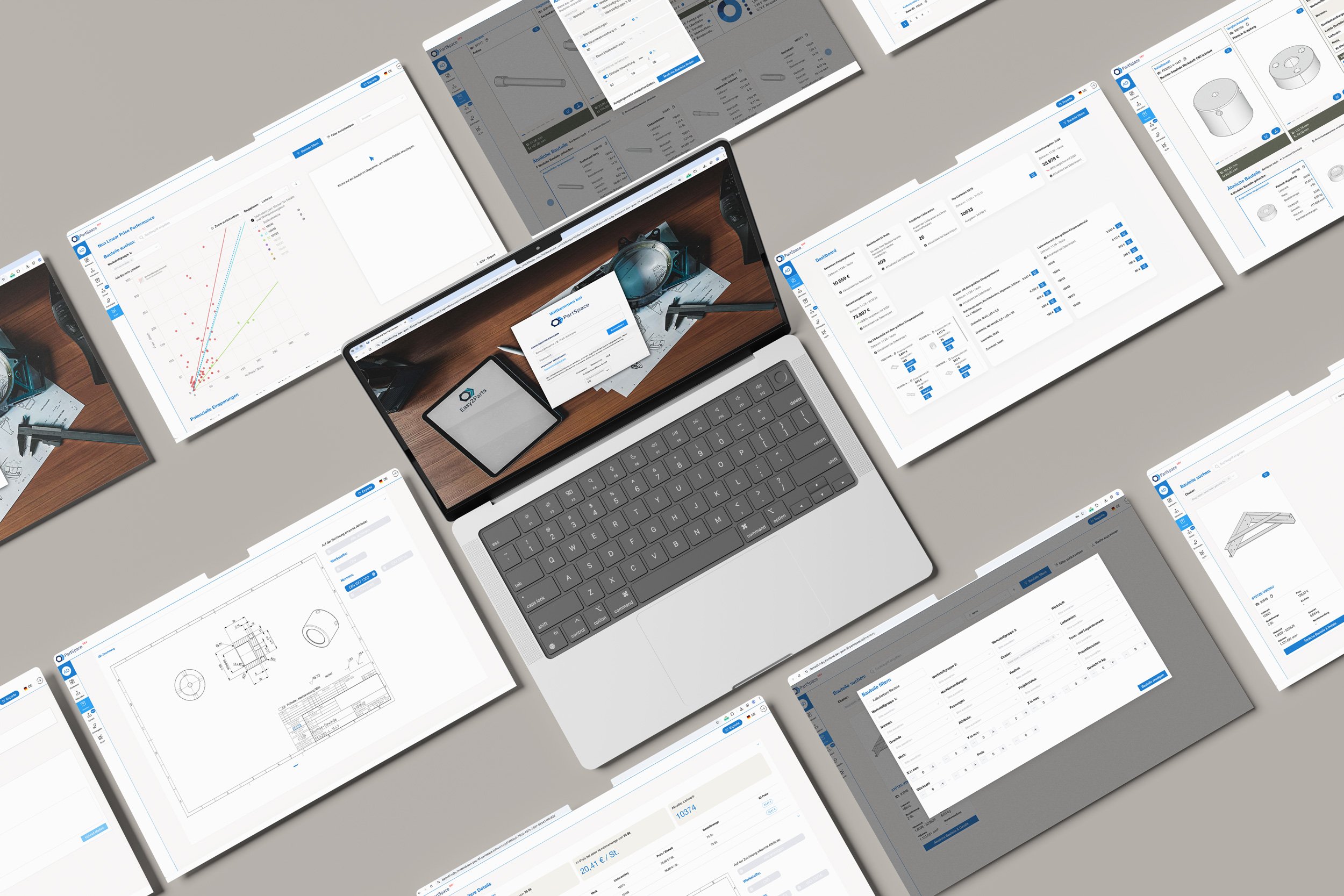 Partspace Ai Tool Screenshots Platforms