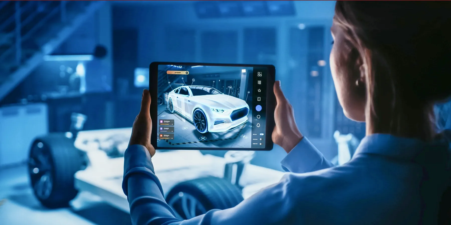 HQ Automotive ADR12 - Set Tergicristalli Aero Piatti Senza Telaio, Twin Box, Per BMW I3 (2013-)