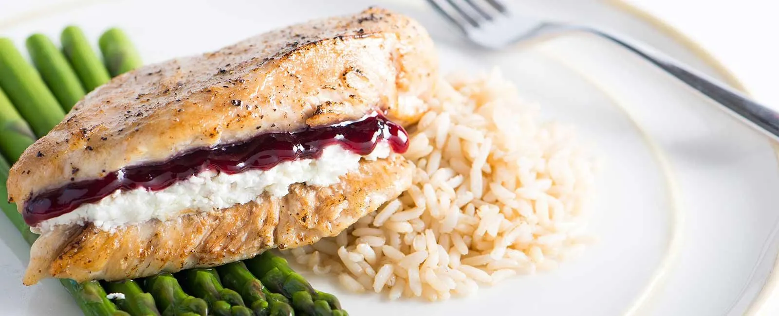 Grape and Goat Cheese Stuffed Chicken