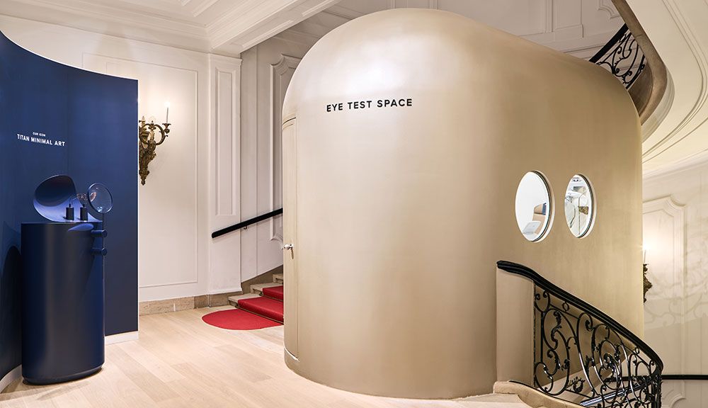 Espacio de examen visual en la HOUSE OF SILHOUETTE