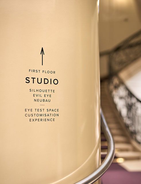 Dos plantas de gafas premium