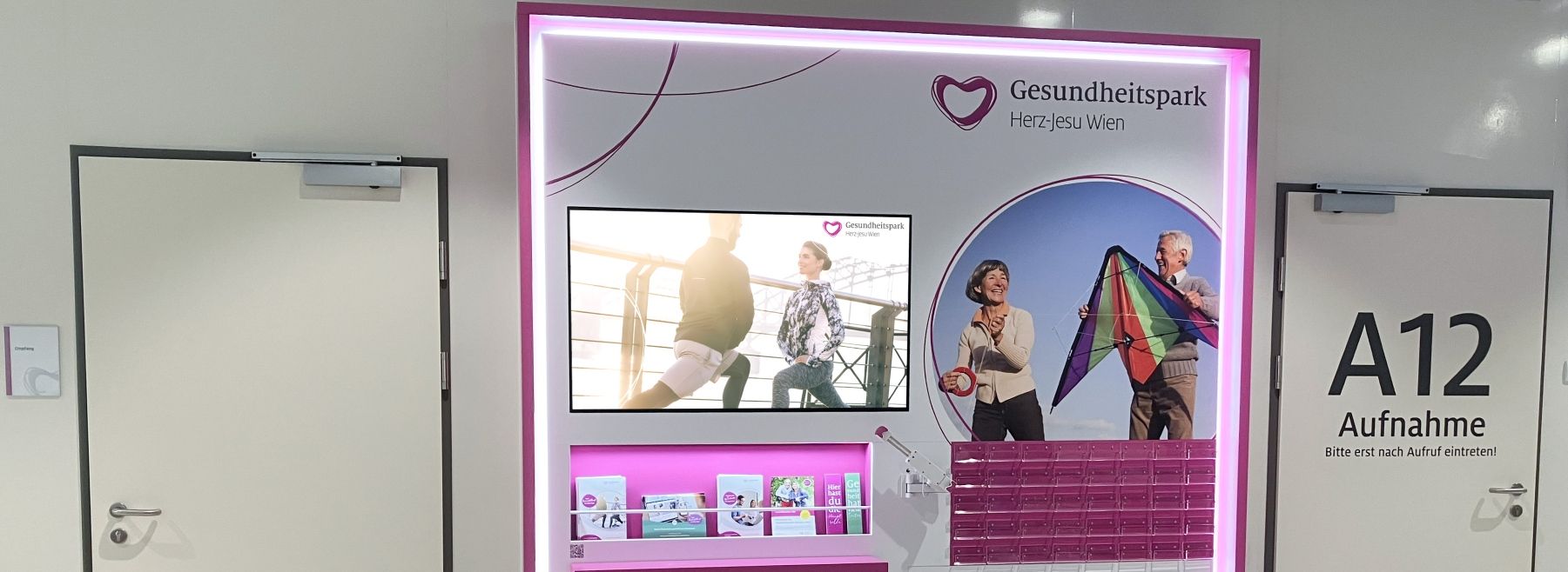Bestens informiert über das Gesundheitspark-Angebot