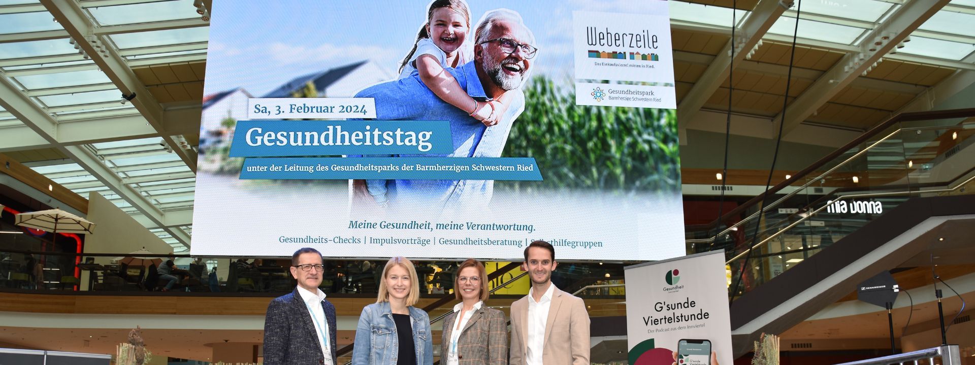 Erfolgreiche Premiere für den 1.Gesundheitstag in Ried