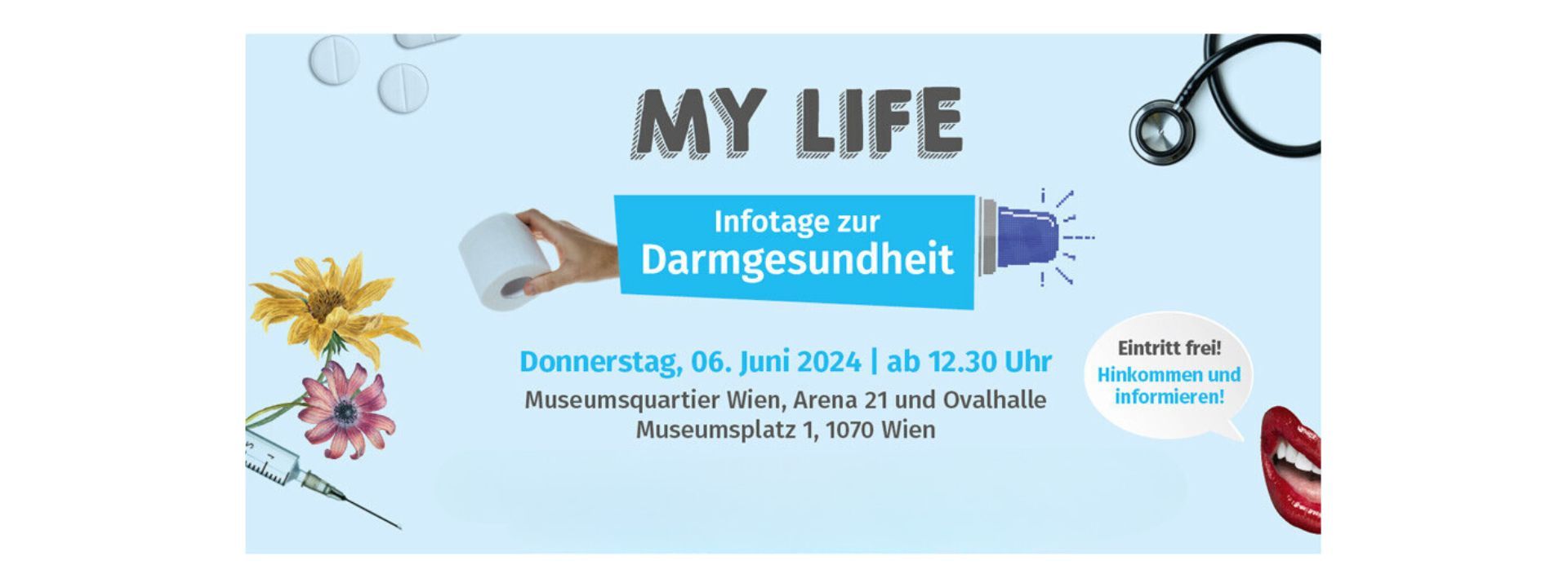 Dr. Schartner am 6. Juni bei Infotag zur Darmgesundheit