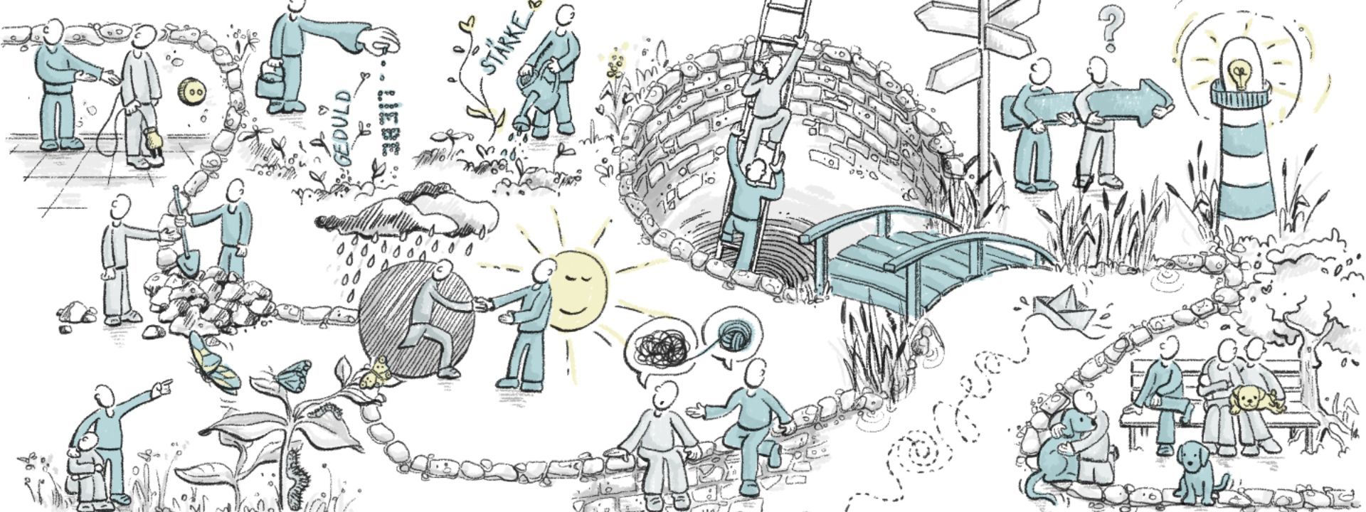 „Meine Wegbeleiter“ Workshop: gesund bleiben statt gesund werden