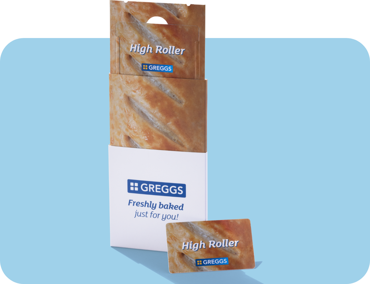 Greggs £50 high roller sausage roll gift card