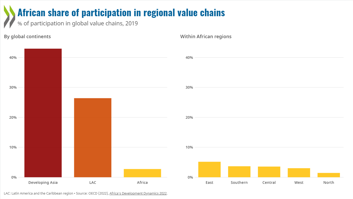 Regional value chains in Africa for better global integration