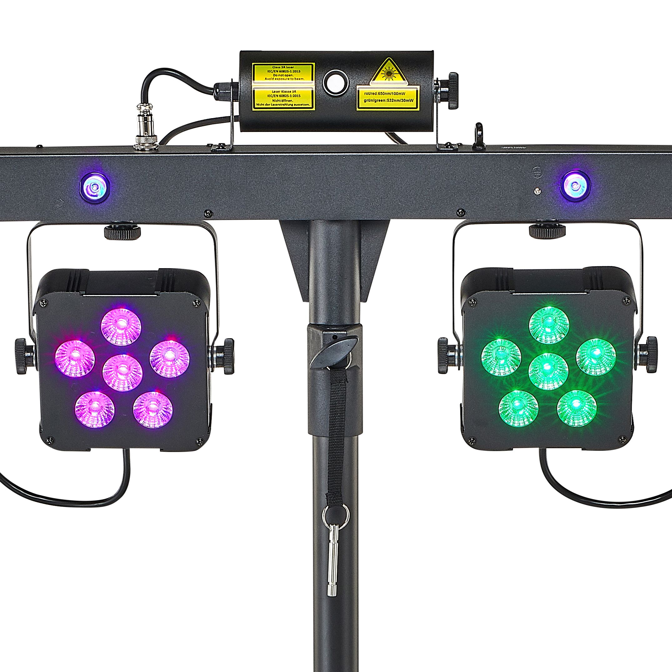 Stairville Led Bossfx 1 Pro Bundle Comple