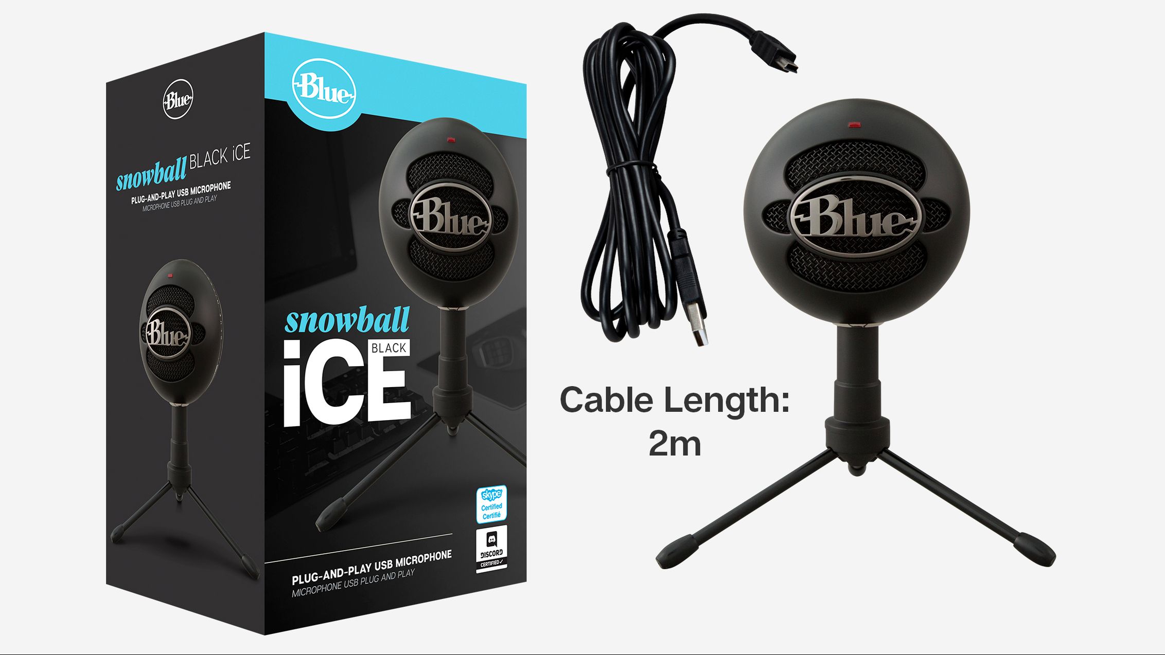 Litteratur konvertering tabe Blue Microphones Snowball iCE USB Black – Thomann UK