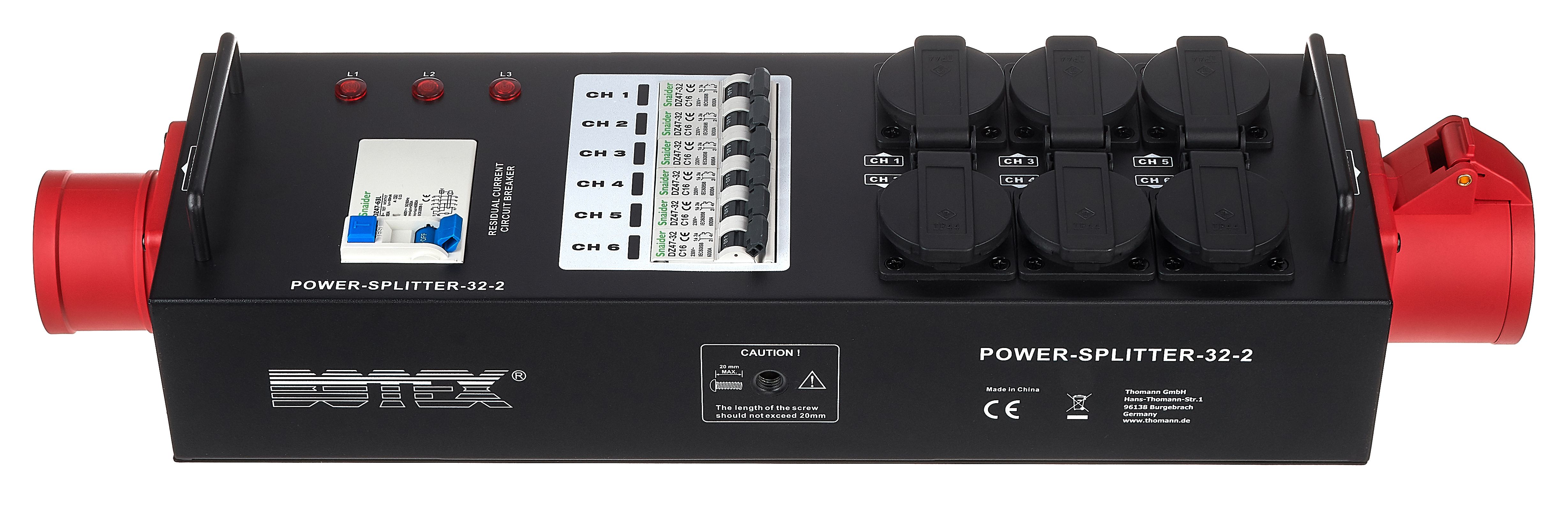 Botex Power Splitter 32-2 – Musikhaus Thomann