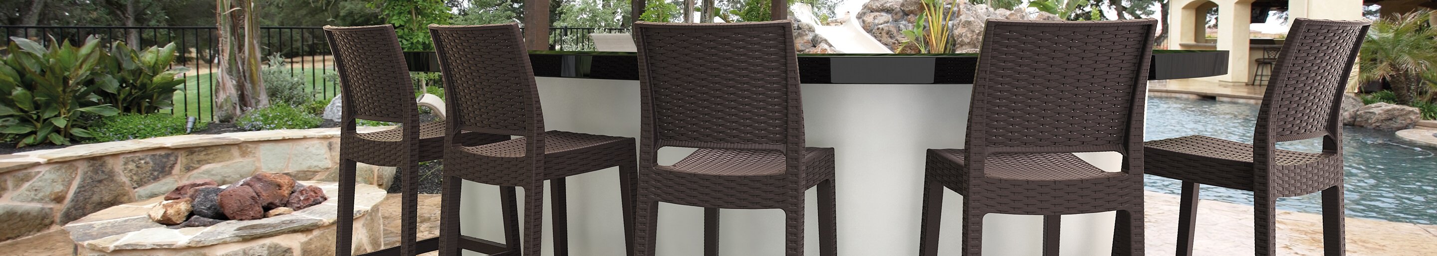 Outdoor Outdoor barstools for your restaurant or hotel