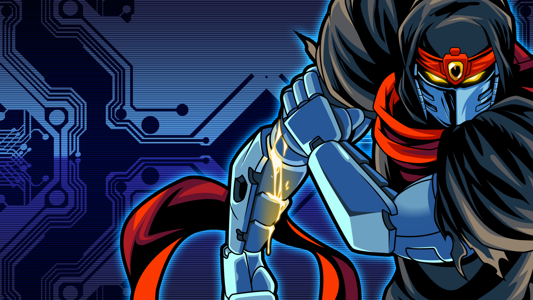 Cyber Shadow background image