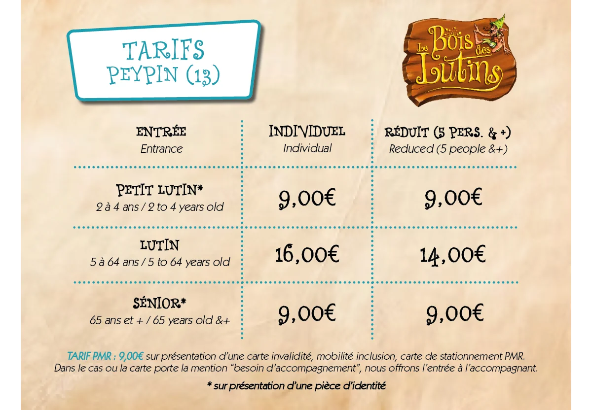 Tarifs