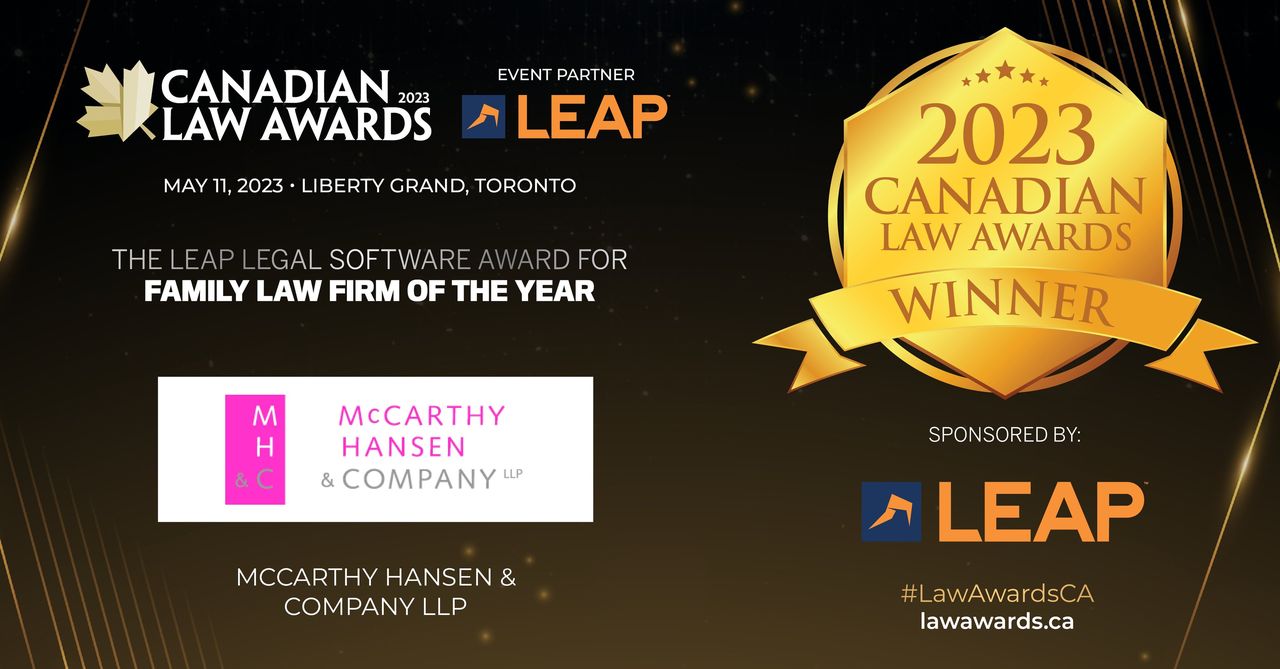 Canadian Law Awards banner
