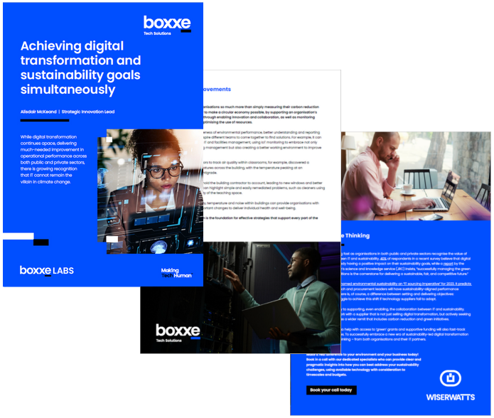 boxxe - How to Achieve Digital Transformation and Sustainability