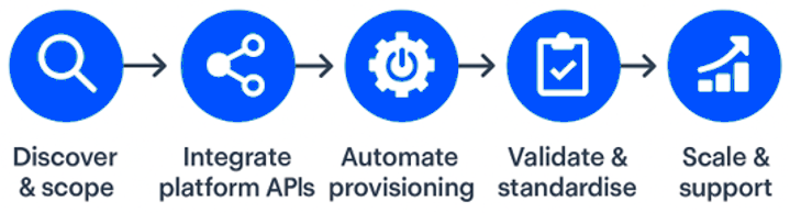 The typical Nucleus delivery process