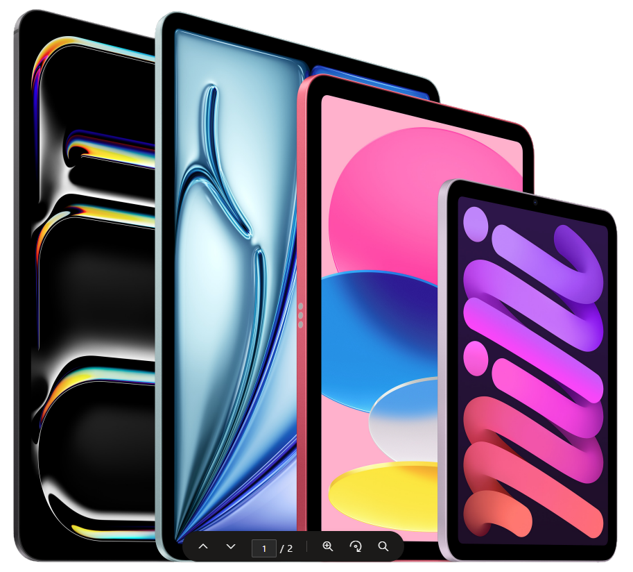 Apple iPad Wi-fi family